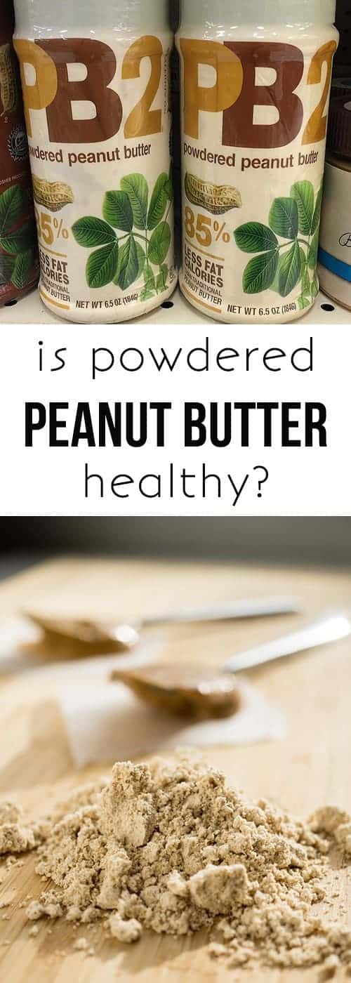 é saudável a manteiga de amendoim em pó?